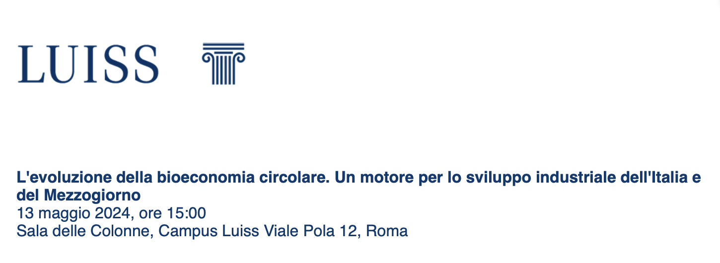 L’evoluzione della bioeconomia circolare. Un motore per lo sviluppo industriale dell’Italia e del Mezzogiorno